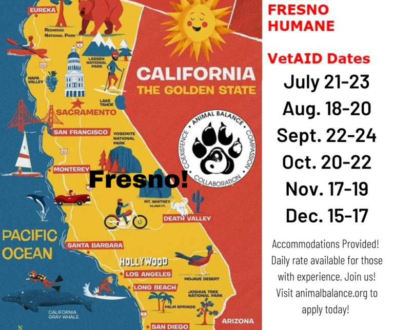 Fresno Humane Animal Balance HQHVSN dates