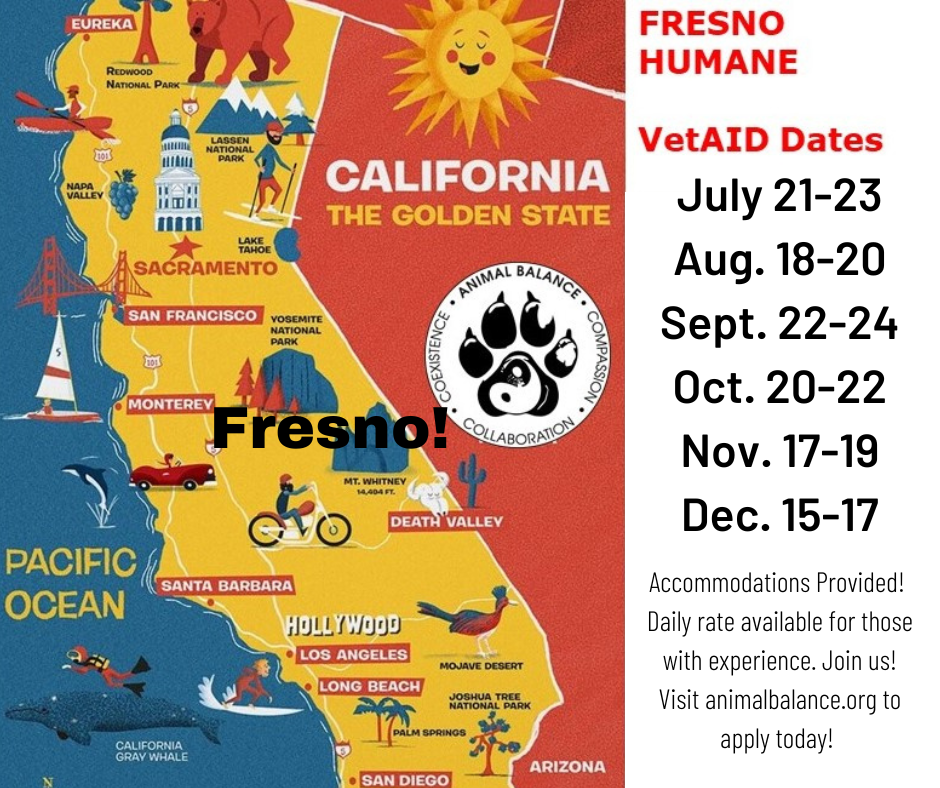 Fresno Humane Animal Balance HQHVSN dates