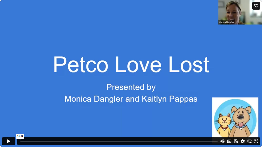 Dangler and Pappas on Pima’s Switch to Petco Love Lost for Lost/Found Pets